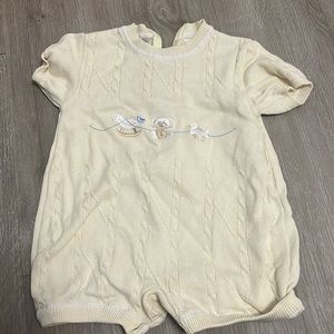 Baby Romper Bubble Easter Girl outfit one piece nursery theme